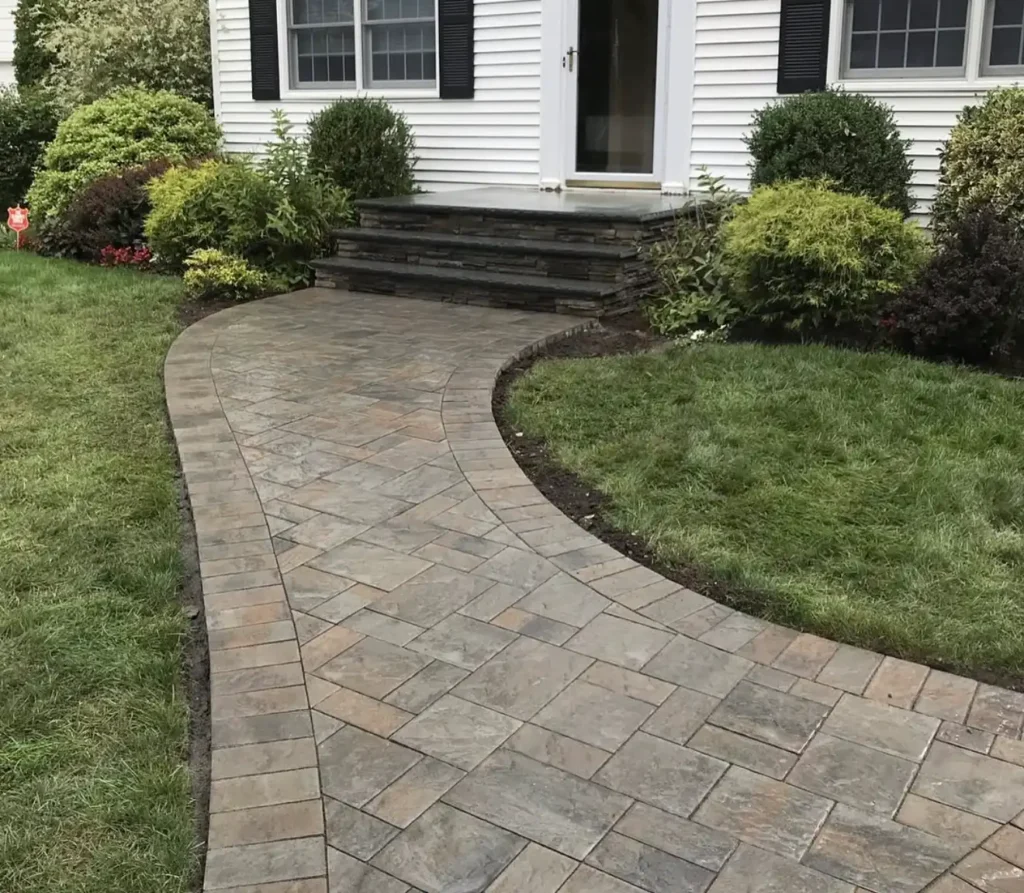 Driveway and Walkway